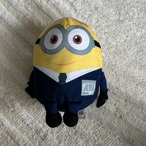 Minion Plush Toy in Yellow and Navy